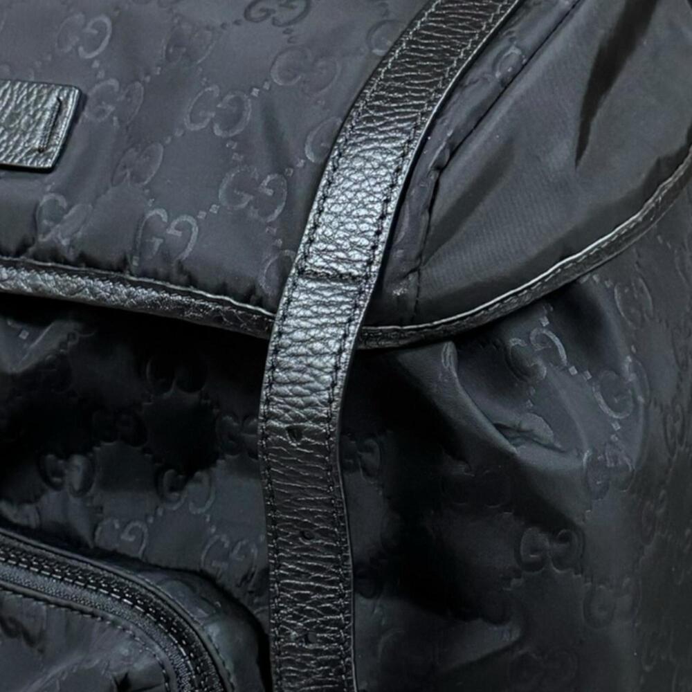 GUCCI Authentic Black Backpack - Picture 9 of 10